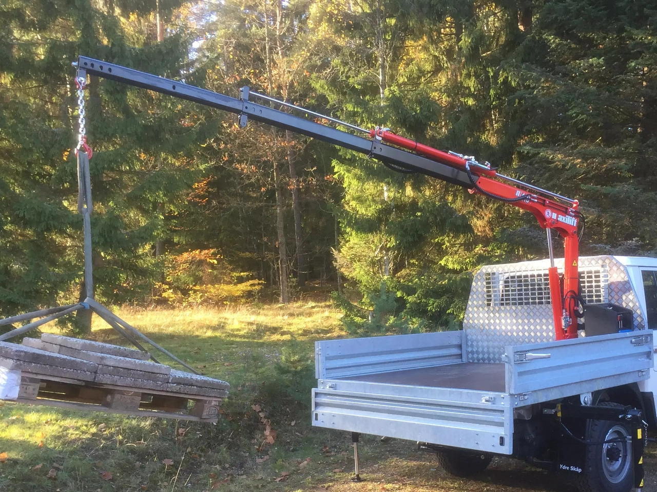 ML.110.2 - 2 hydrauliska utskjut