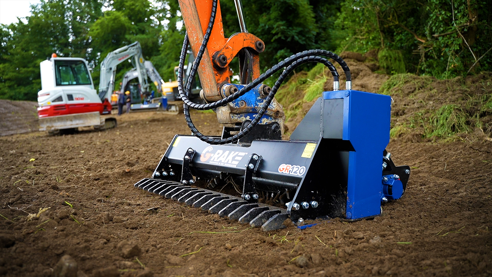 G-Rake Markberedare 120 cm