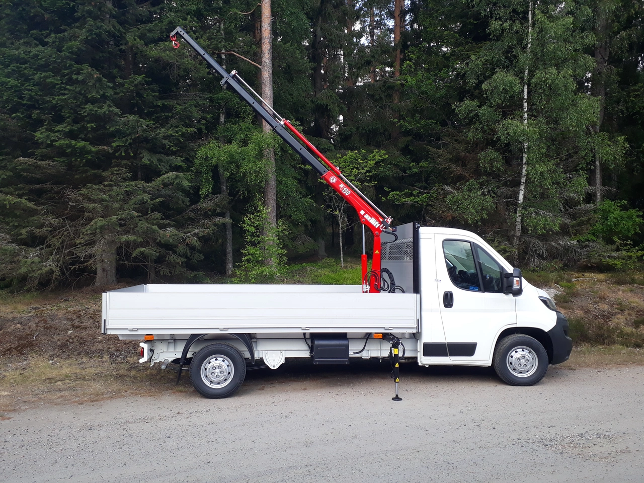 ML.150.1 - 1 hydrauliskt + 1 mekaniskt utskjut