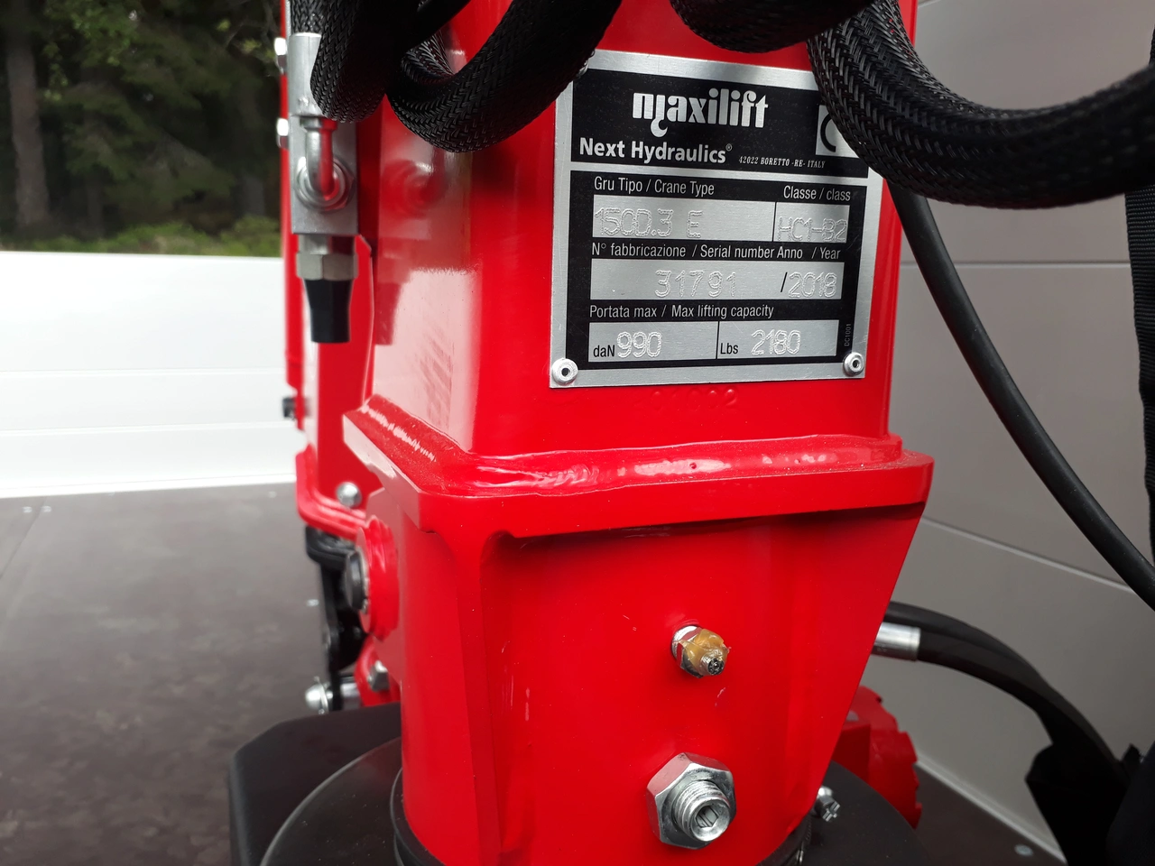 ML.150.1 - 1 hydrauliskt + 1 mekaniskt utskjut