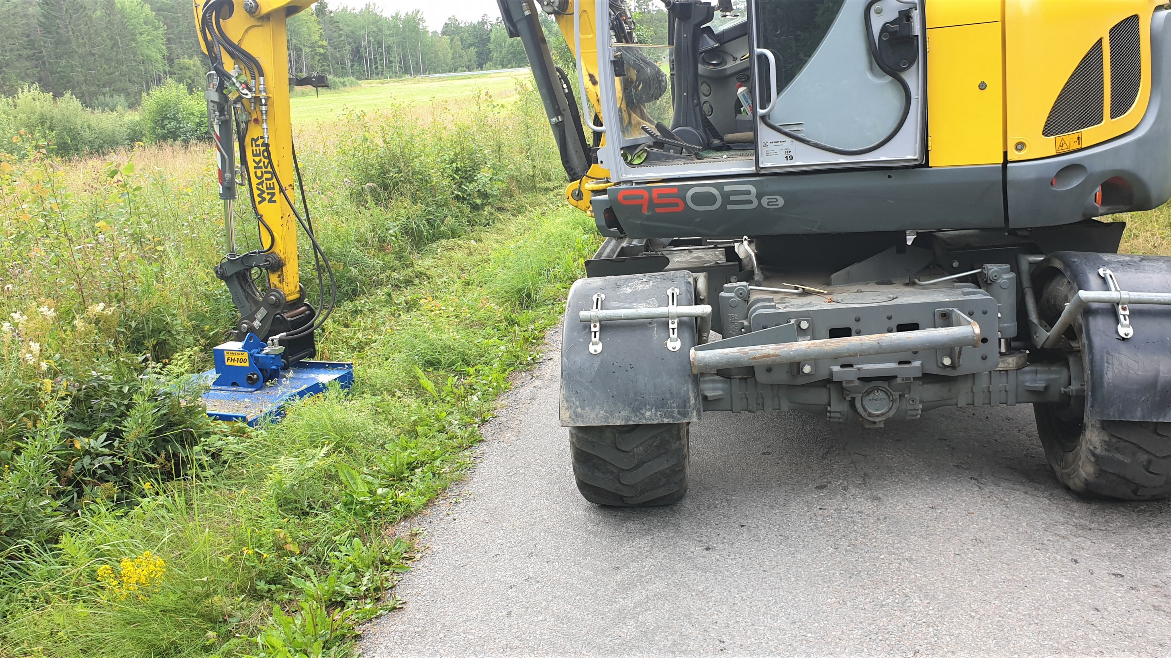 Buskröjare med kniv - det blir bättre!
