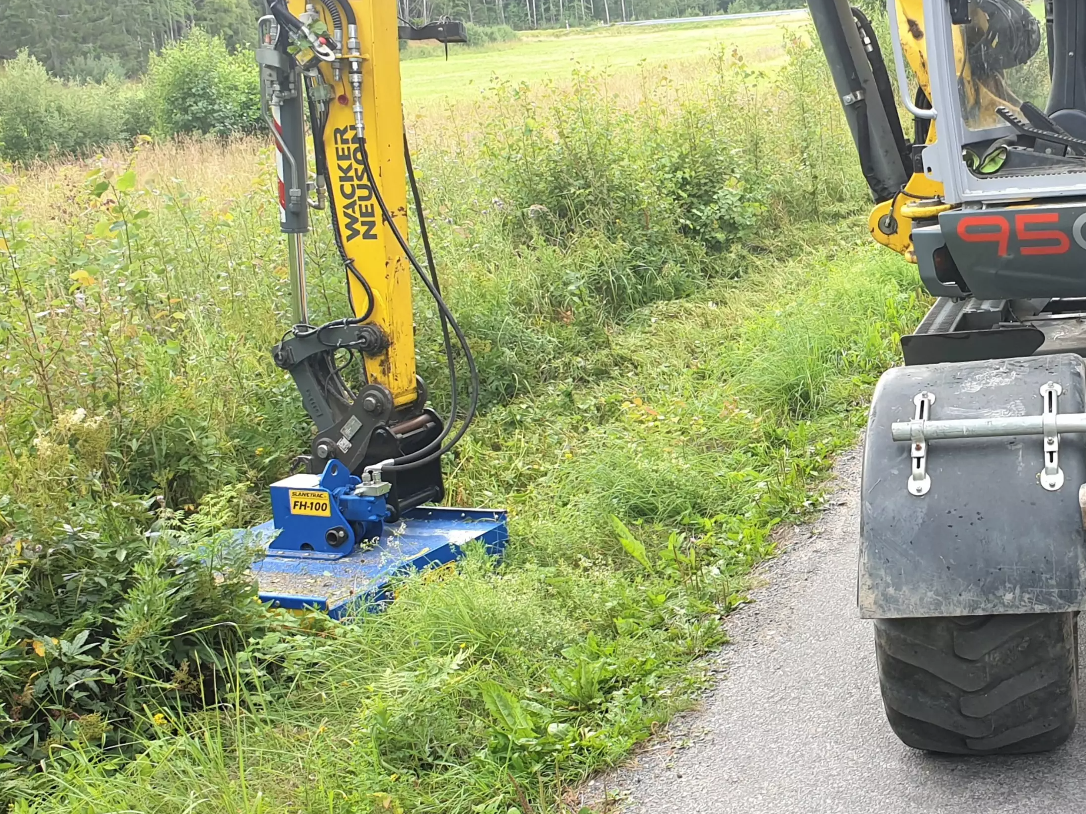 Buskröjare med kniv - det blir bättre!