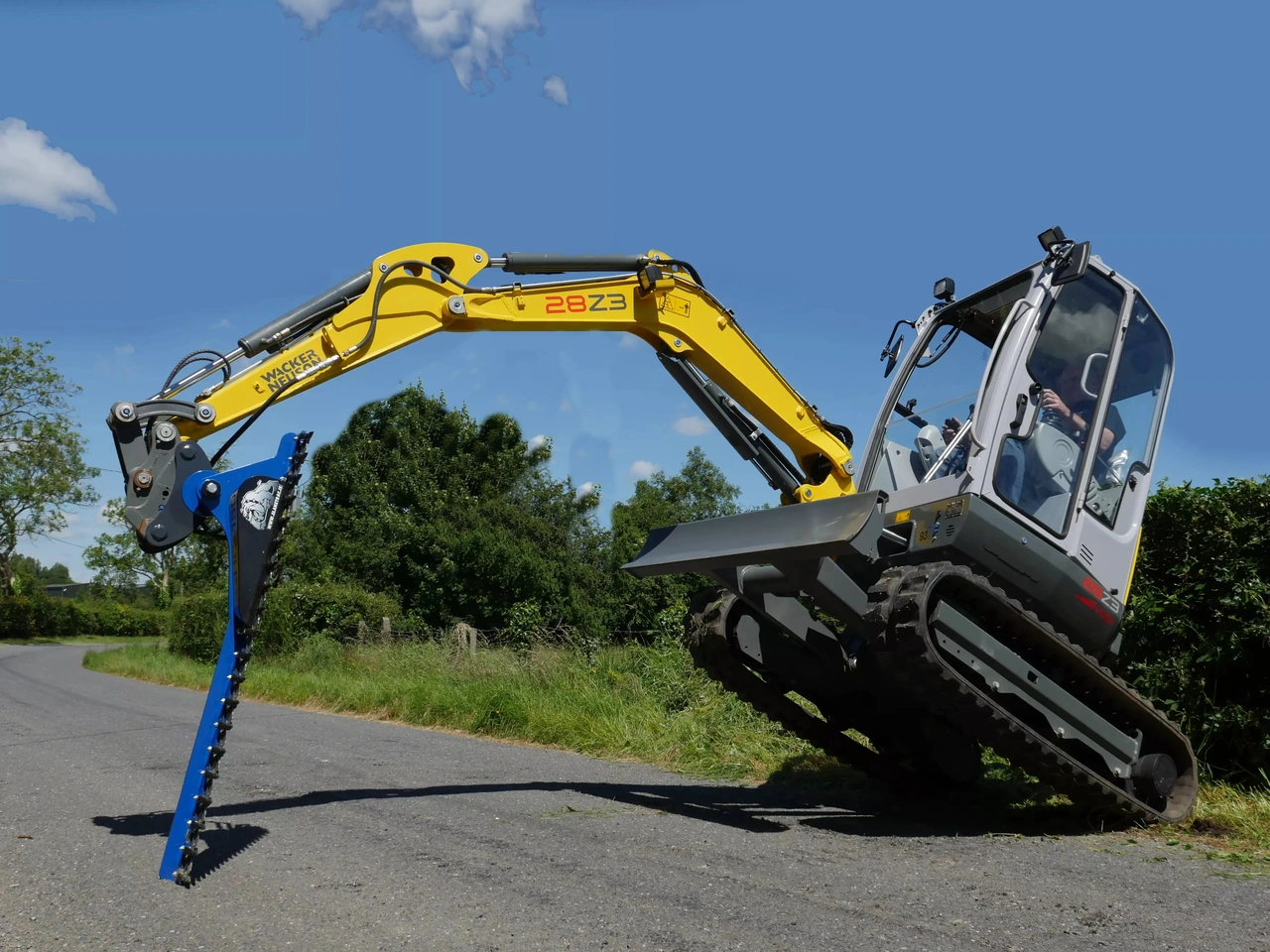 Slanetrac HC150 Häcksax