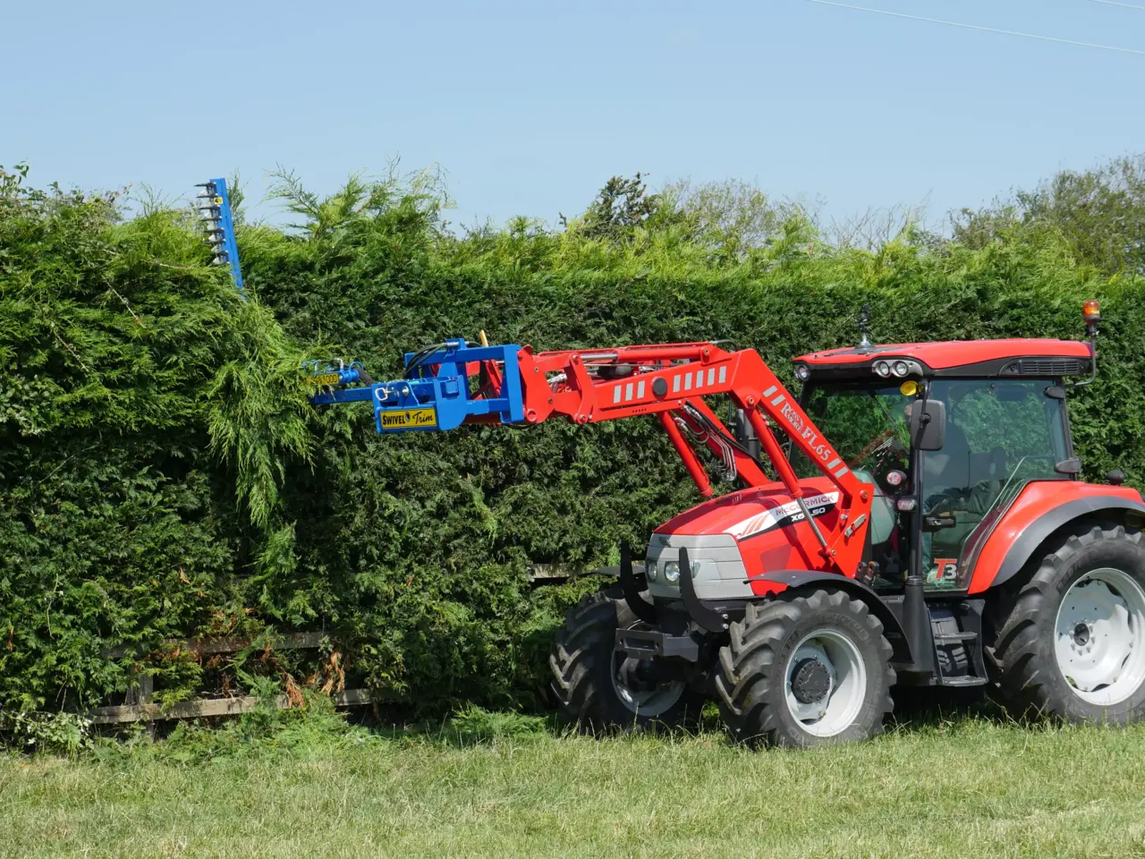 Slanetrac SA1000 med häcksax