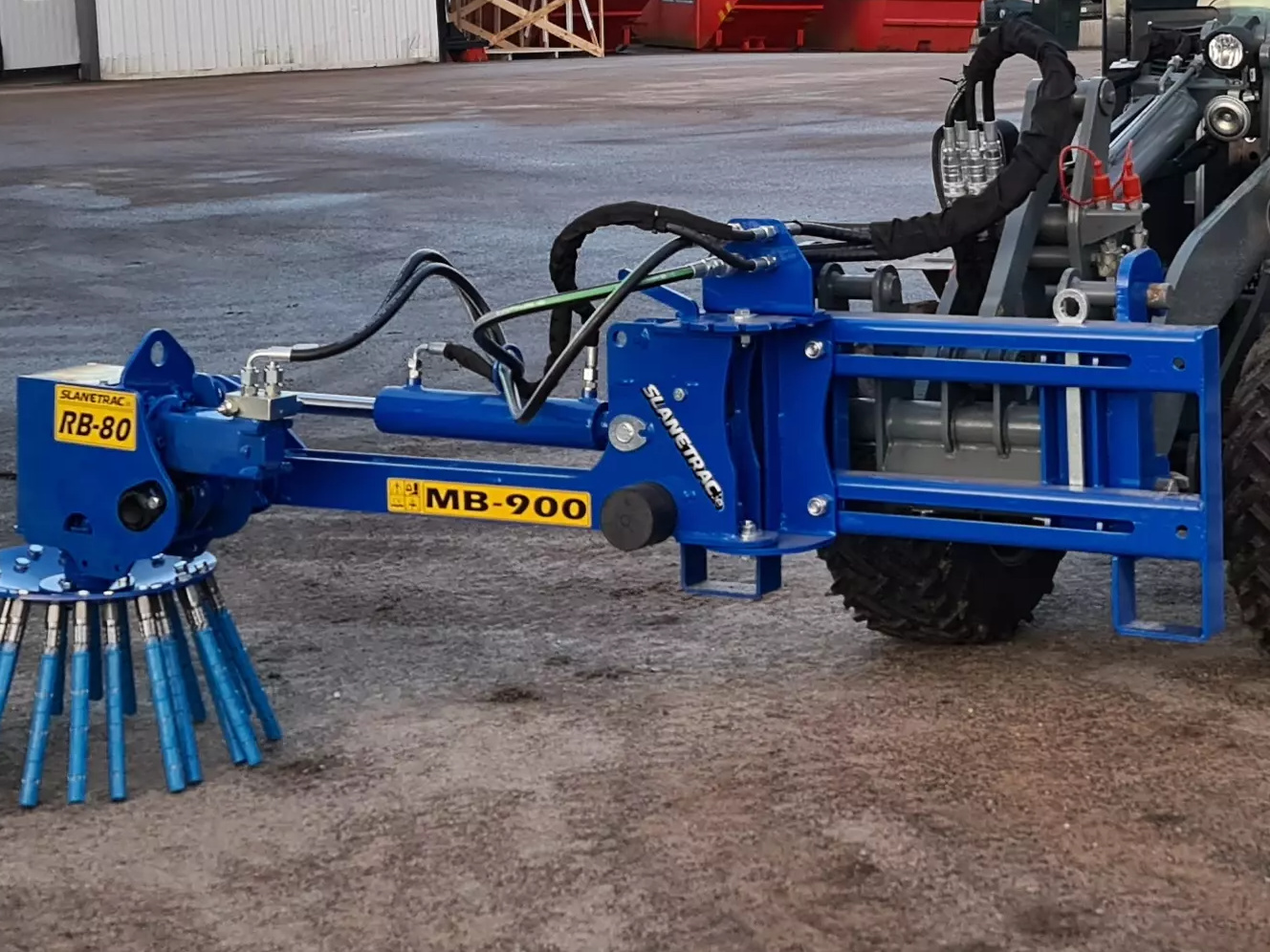 Slanetrac MB900 - flera redskap